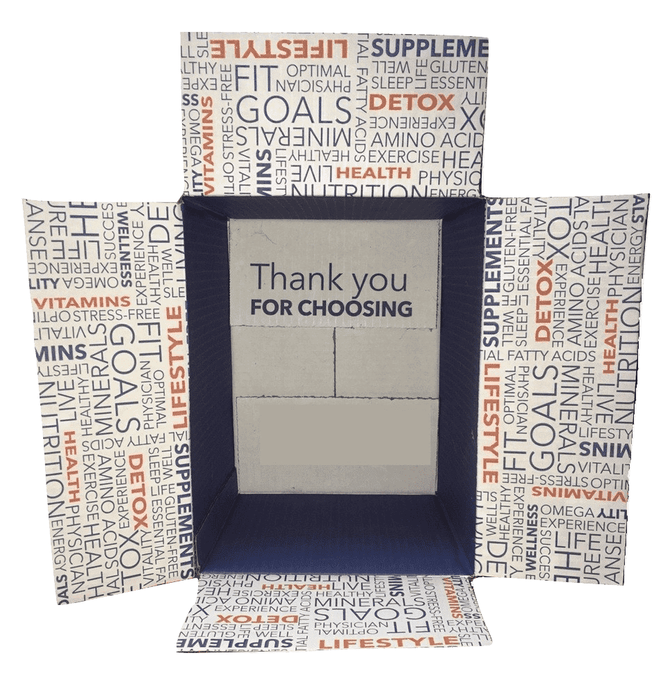 Custom Printed Corrugated Box Three